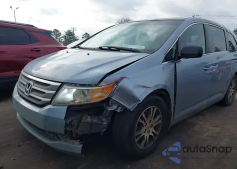 2011 Honda Odyssey Ex-L z USA, uszkodzony, nr VIN 5FNRL5H69BB089608